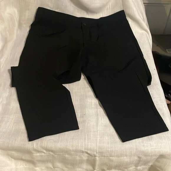 Plaid & Plain Pants | Nwt Plaid & Plain Mens Slim Fit Dress Pants Dress Pants 38 X 28 | Color: Black | Size: 38 | Pm-06825434's Closet